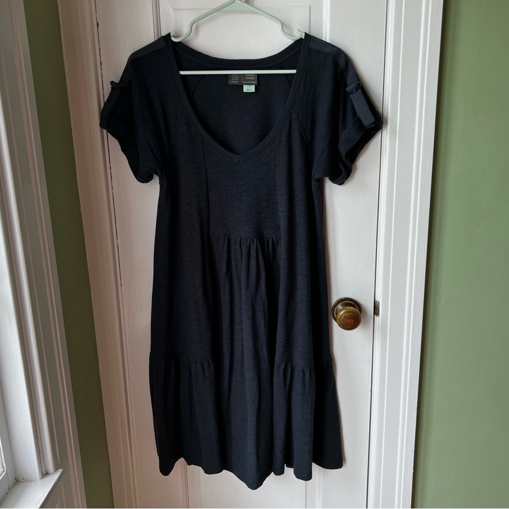 Anthropologie Navy Dress